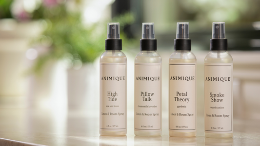 Linen Spray vs. Room Spray — What's Actually Different - Animique room and linen spray