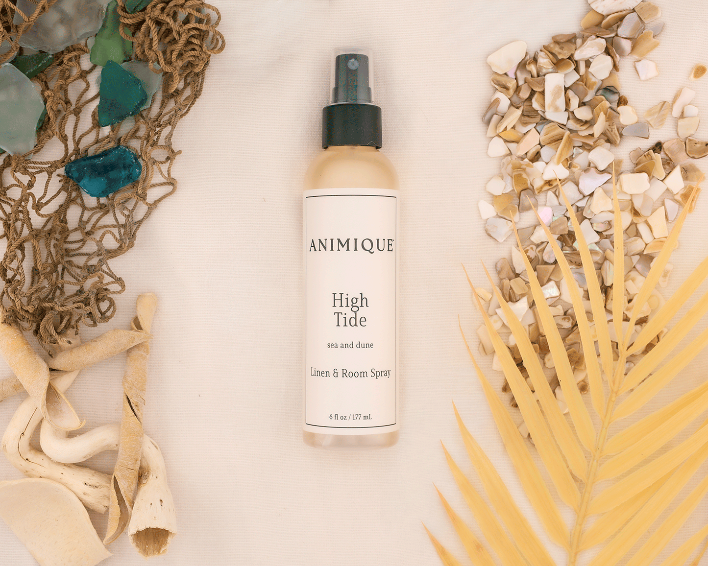 High Tide room and linen spray by Animique — pet-safe home fragrance
